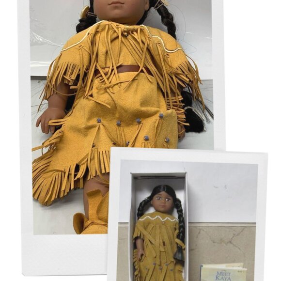 American Girl Other - American Girl collector's find with mini me Native American